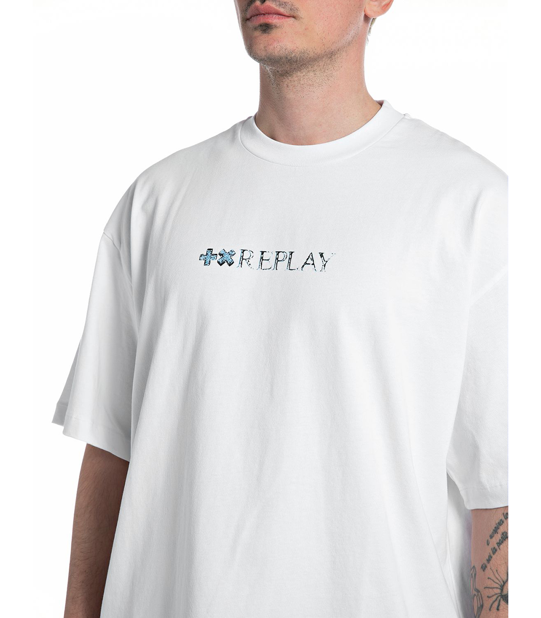 REPLAY X MAR＋IN GARRI× コラボTシャツ 詳細画像 オフホワイト 3